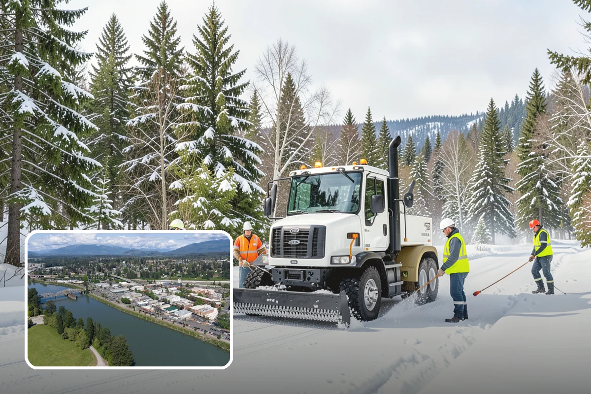 Window Well Snow Clearing in Mount Vernon, Skagit County, WA - Keeps basement egress windows clear for emergency exit
