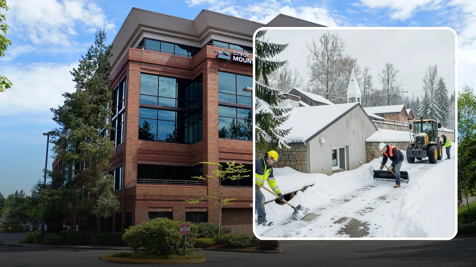 Window Well Snow Clearing in Mountlake Terrace, Snohomish County, WA - We clear snow and slush from basement window wells to protect egress, prevent leaks, and keep daylight reaching lower levels.