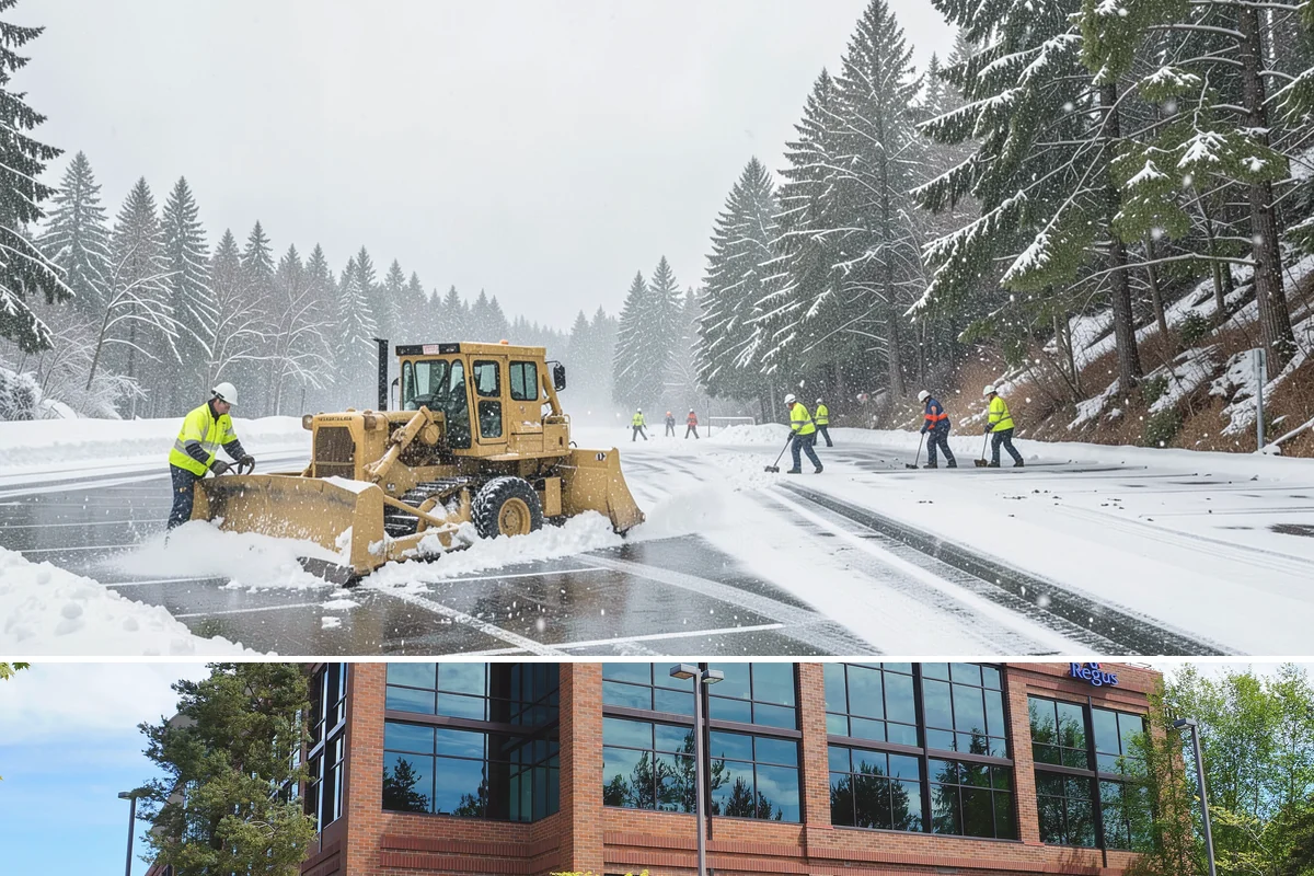 Window Well Snow Clearing in Mountlake Terrace, Snohomish County, WA - Wells need attention right after each lowland snowfall and again during the thaw cycles that regularly punctuate our winters.