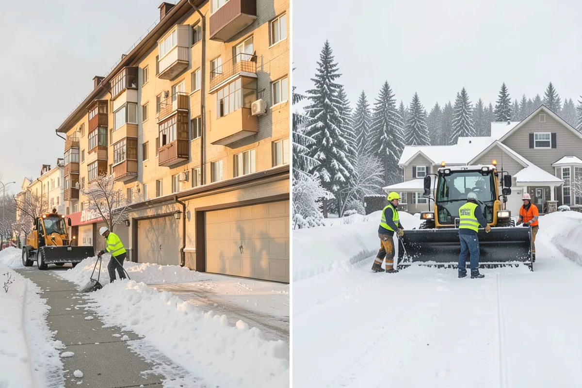 Window Well Snow Clearing in North Bend, King County, WA - We inspect each well and check the window and liner condition