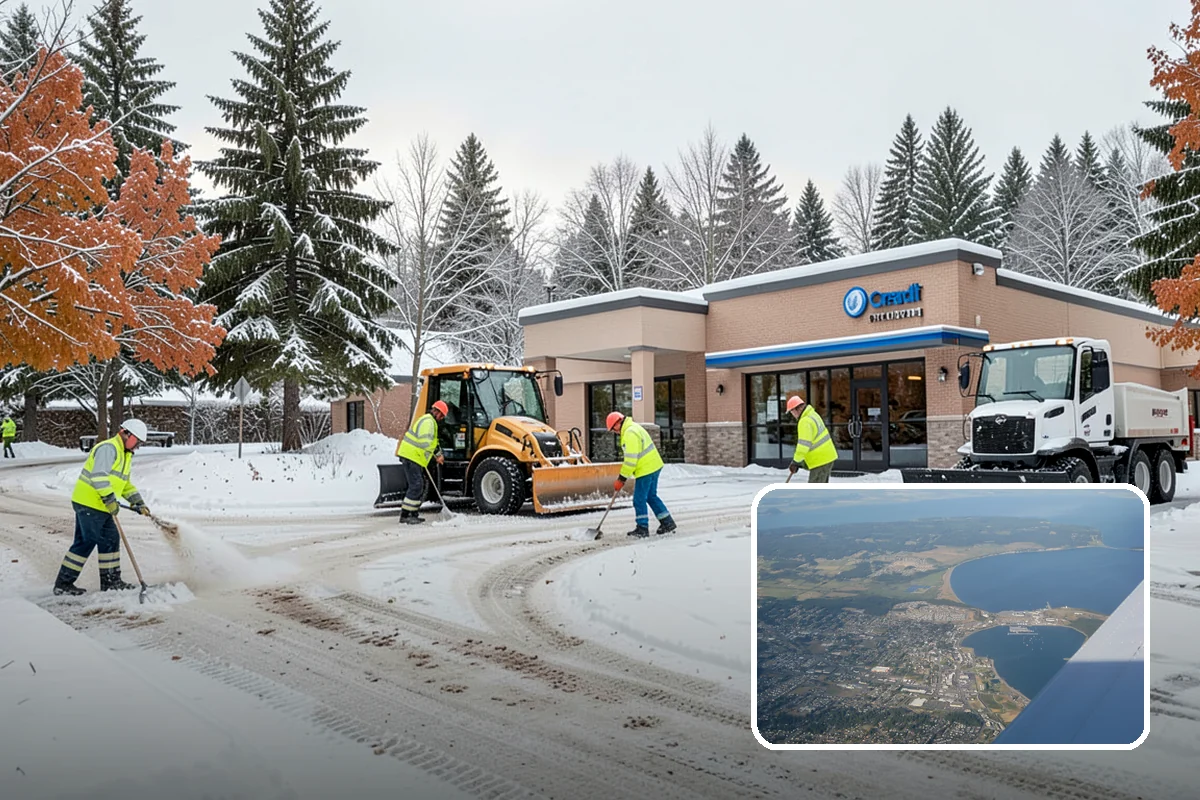 Window Well Snow Clearing in Oak Harbor, Island County, WA - Keeps basement egress windows clear for emergency exit