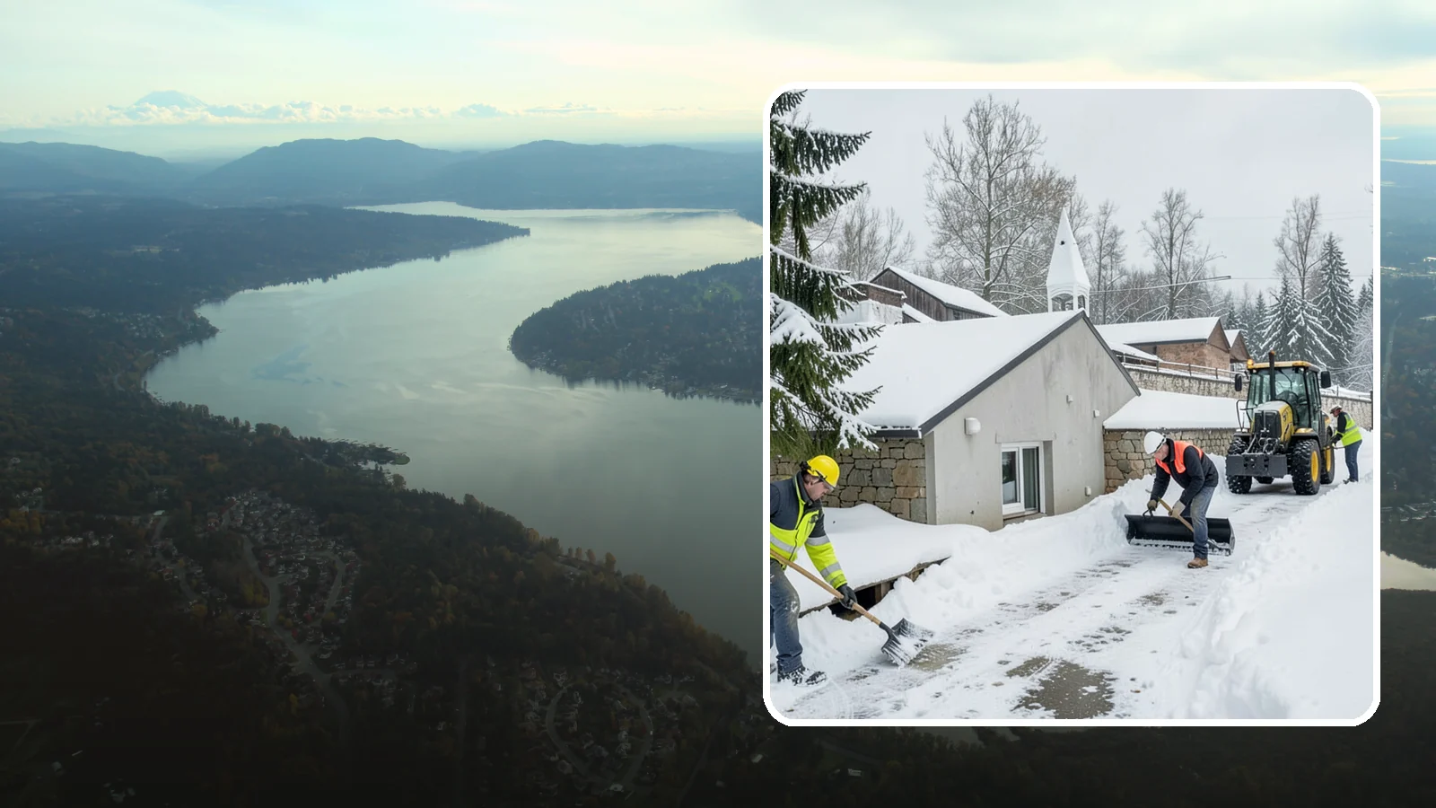 Window Well Snow Clearing in Sammamish, King County, WA - We clear snow and slush from basement window wells to protect egress, prevent leaks, and keep daylight reaching lower levels.
