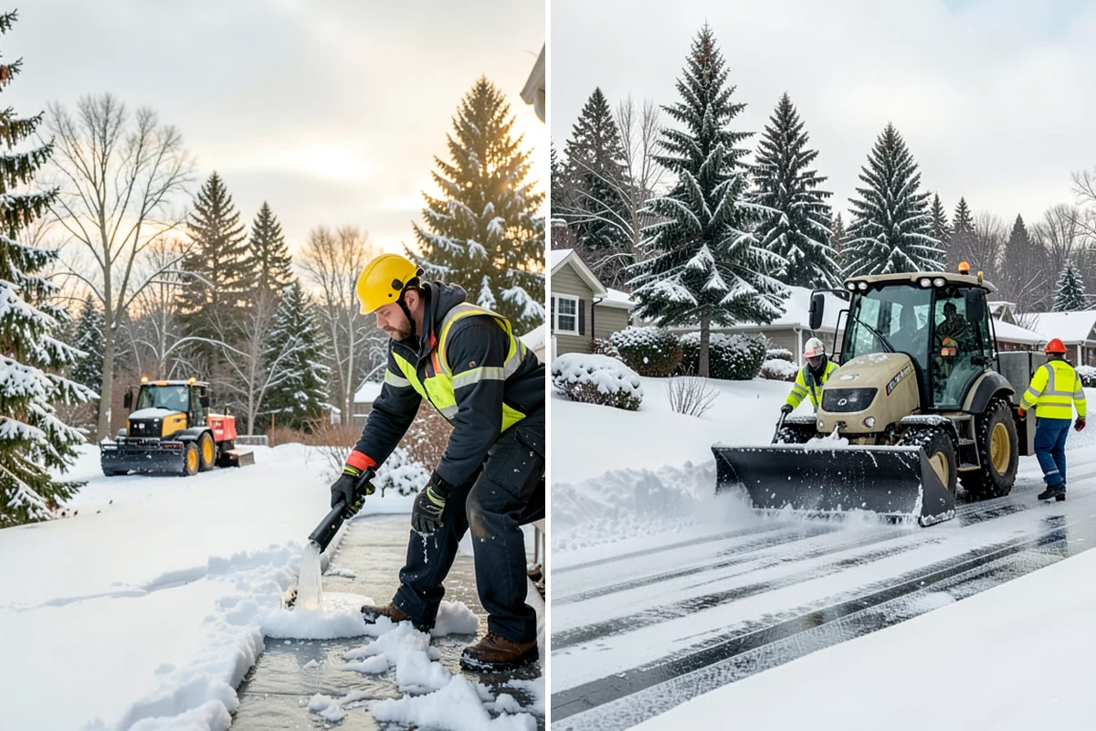Window Well Snow Clearing in SeaTac, King County, WA - We inspect each well and check the window and liner condition