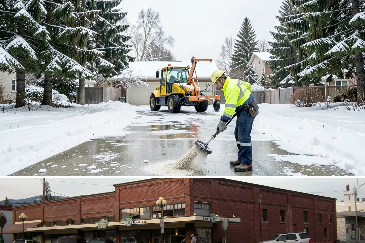 Window Well Snow Clearing in Sedro-Woolley, Skagit County, WA - Wells need attention right after each lowland snowfall and again during the thaw cycles that regularly punctuate our winters.