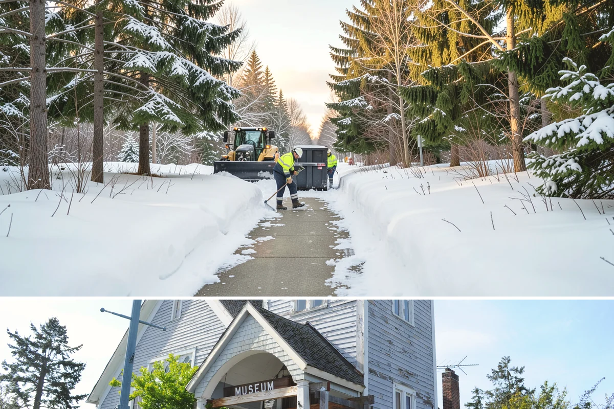 Window Well Snow Clearing in Steilacoom, Pierce County, WA - Wells need attention right after each lowland snowfall and again during the thaw cycles that regularly punctuate our winters.