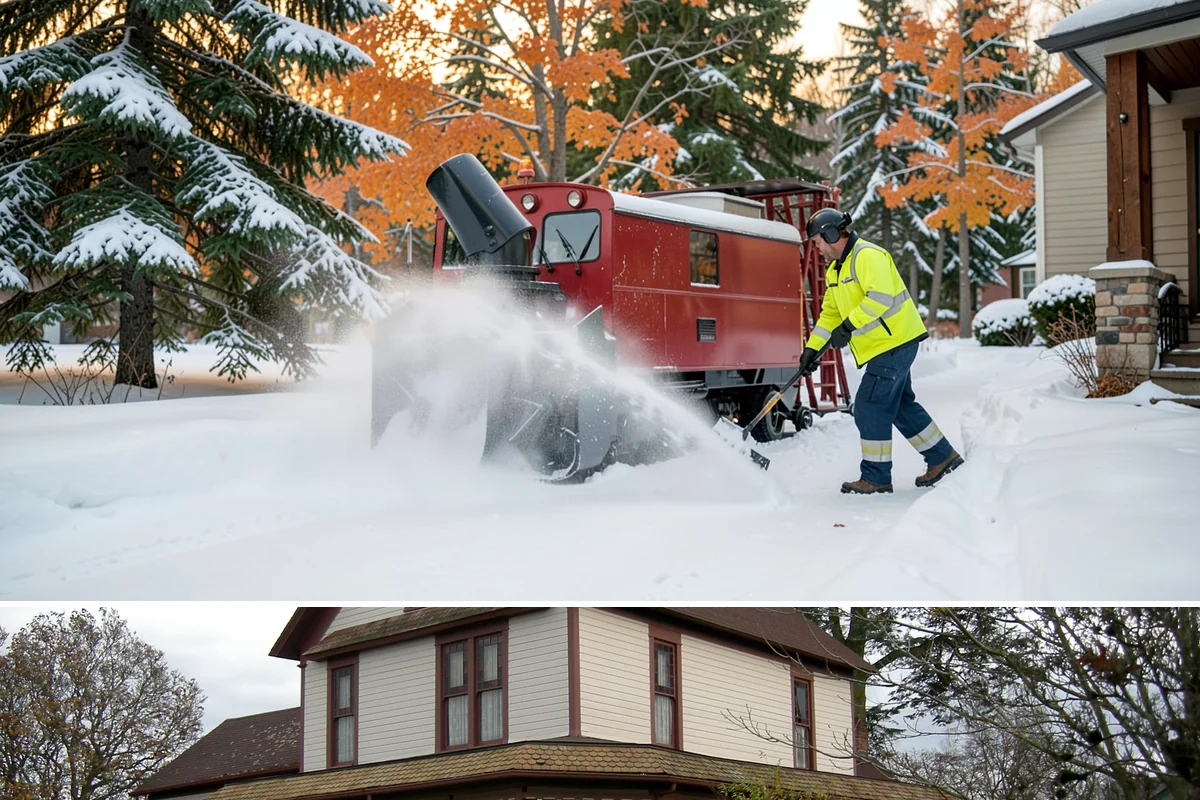 Window Well Snow Clearing in Sumner, Pierce County, WA - Wells need attention right after each lowland snowfall and again during the thaw cycles that regularly punctuate our winters.