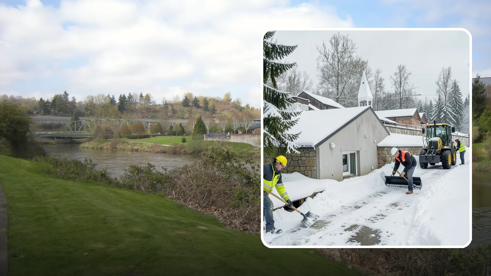 Window Well Snow Clearing in Tukwila, King County, WA - We clear snow and slush from basement window wells to protect egress, prevent leaks, and keep daylight reaching lower levels.