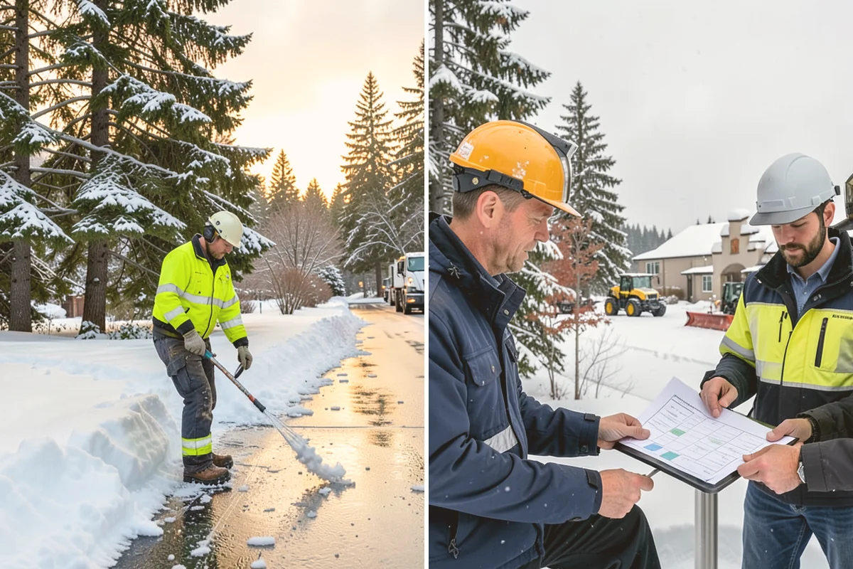 Winter Emergency Response in Algona, King County, WA - Take your emergency call and assess the full scope