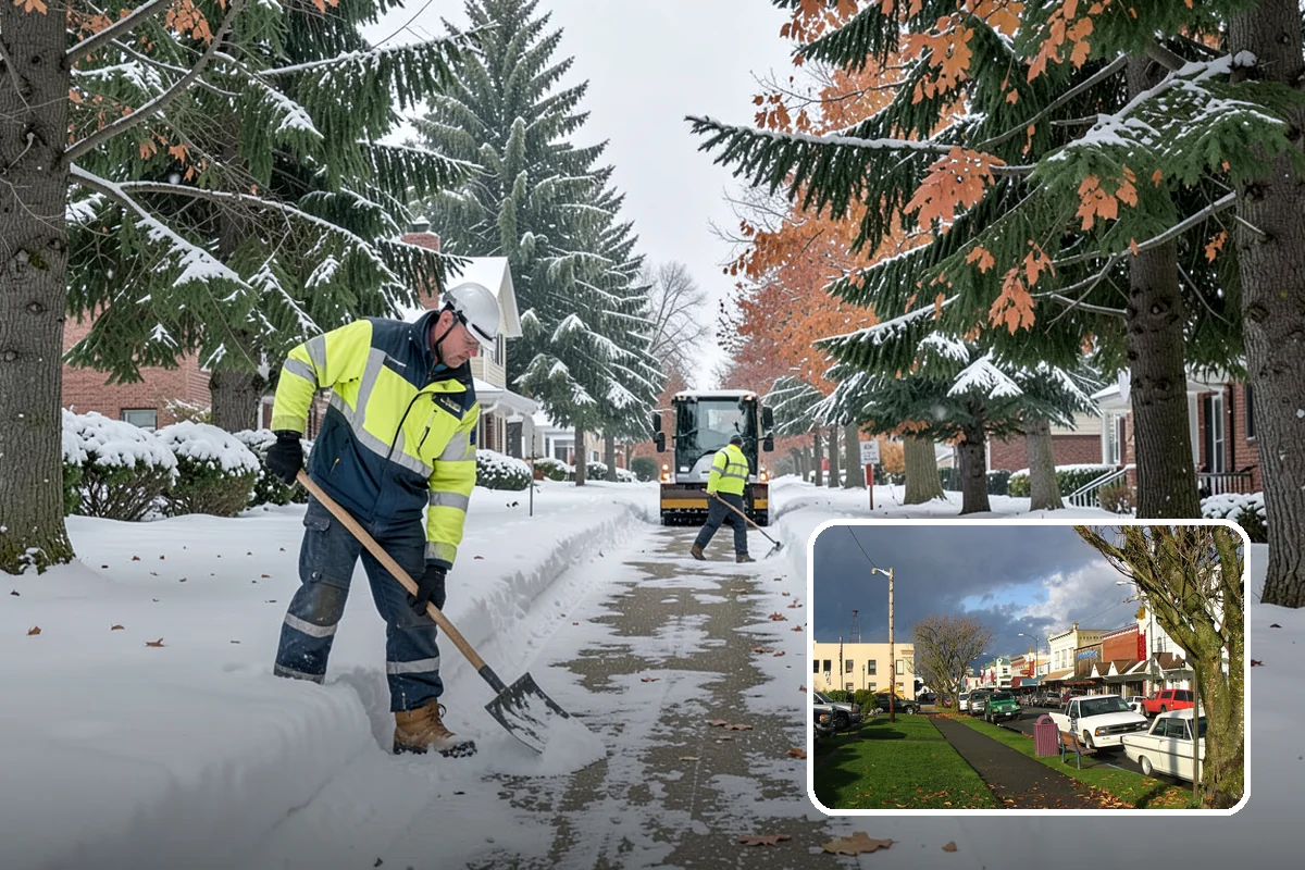 Winter Emergency Response in Arlington, Snohomish County, WA - Coordinated plowing, shoveling, and deicing in one response