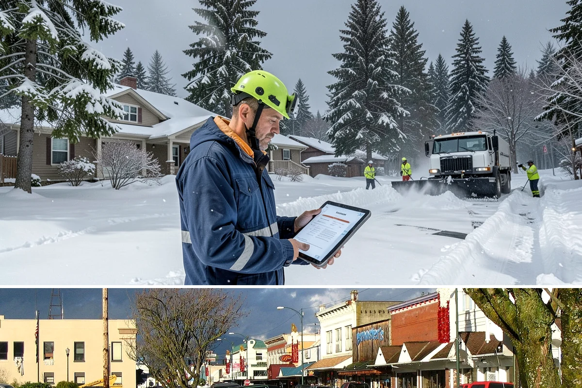 Winter Emergency Response in Arlington, Snohomish County, WA - Winter emergency response is on standby throughout the snow season, ready for the major storms that can strike Western Washington...