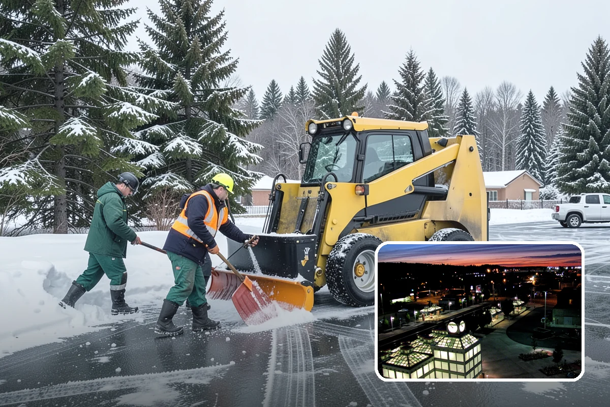 Winter Emergency Response in Auburn, King County, WA - Coordinated plowing, shoveling, and deicing in one response