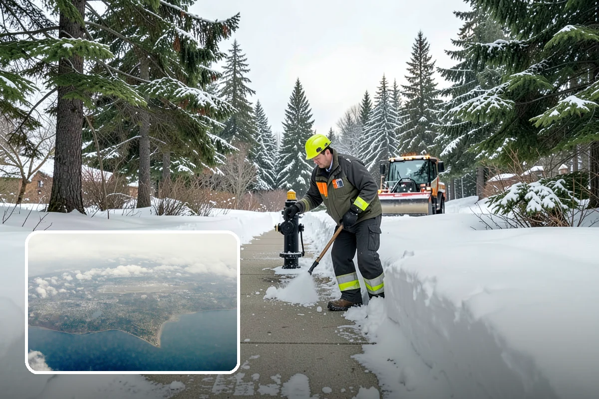 Winter Emergency Response in Burien, King County, WA - Coordinated plowing, shoveling, and deicing in one response