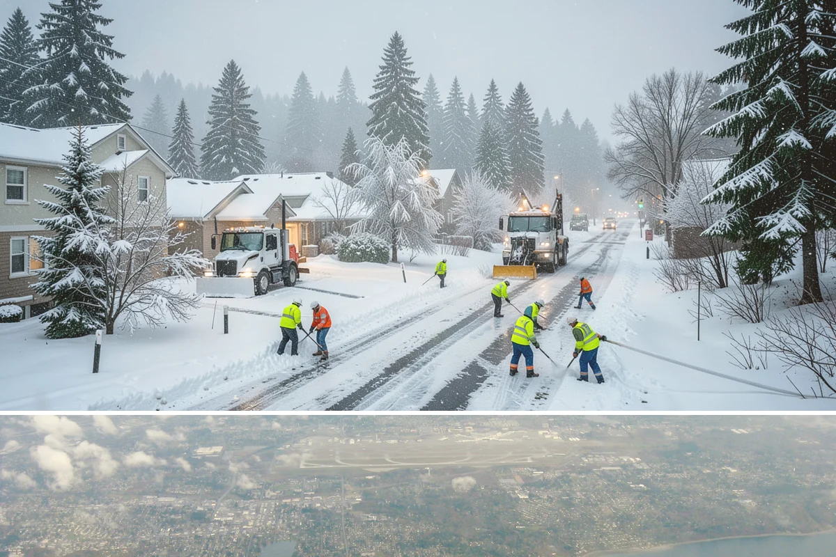 Winter Emergency Response in Burien, King County, WA - Winter emergency response is on standby throughout the snow season, ready for the major storms that can strike Western Washington...
