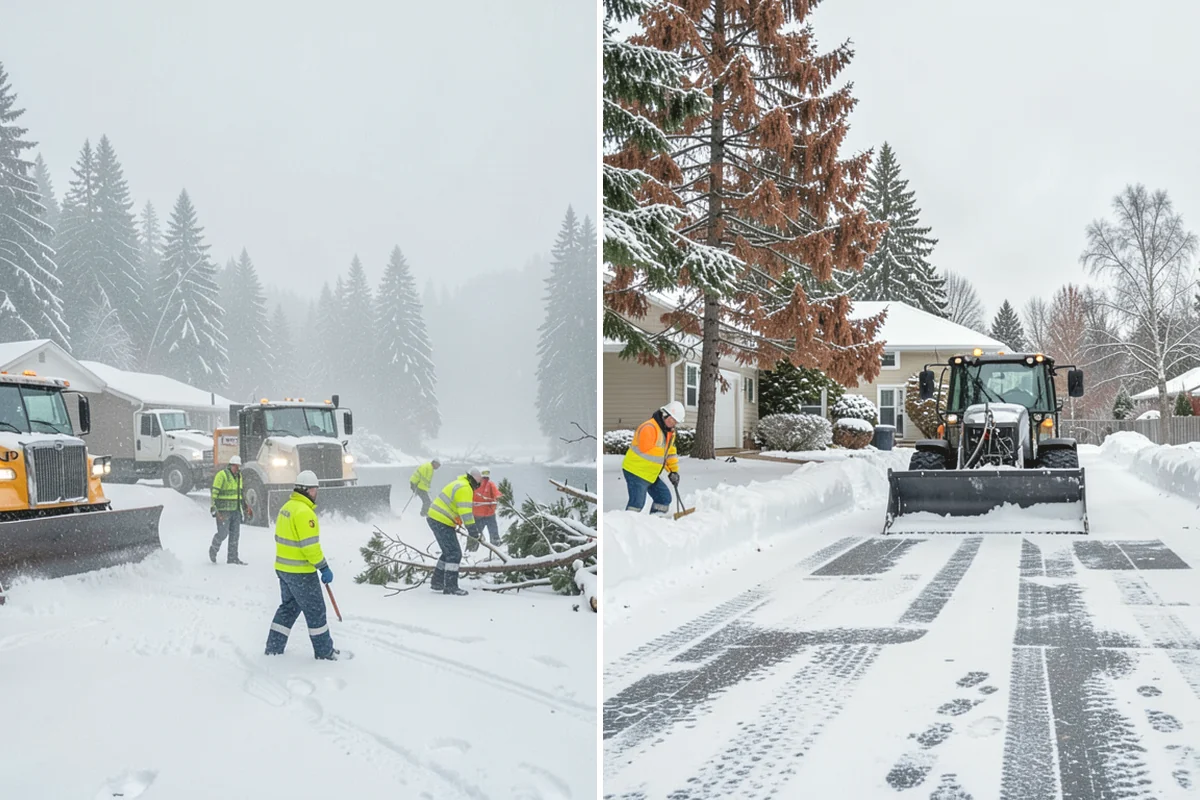 Winter Emergency Response in Burlington, Skagit County, WA - Take your emergency call and assess the full scope