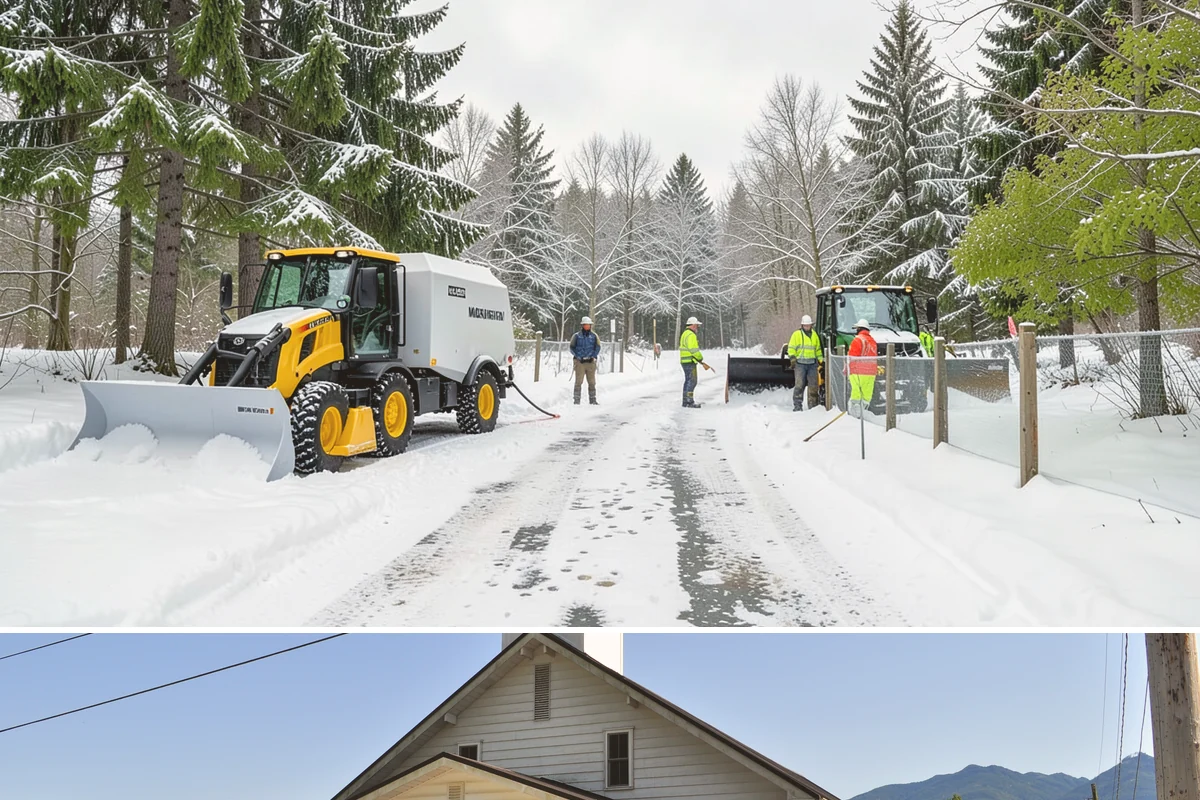 Winter Emergency Response in Concrete, Skagit County, WA - Winter emergency response is on standby throughout the snow season, ready for the major storms that can strike Western Washington...