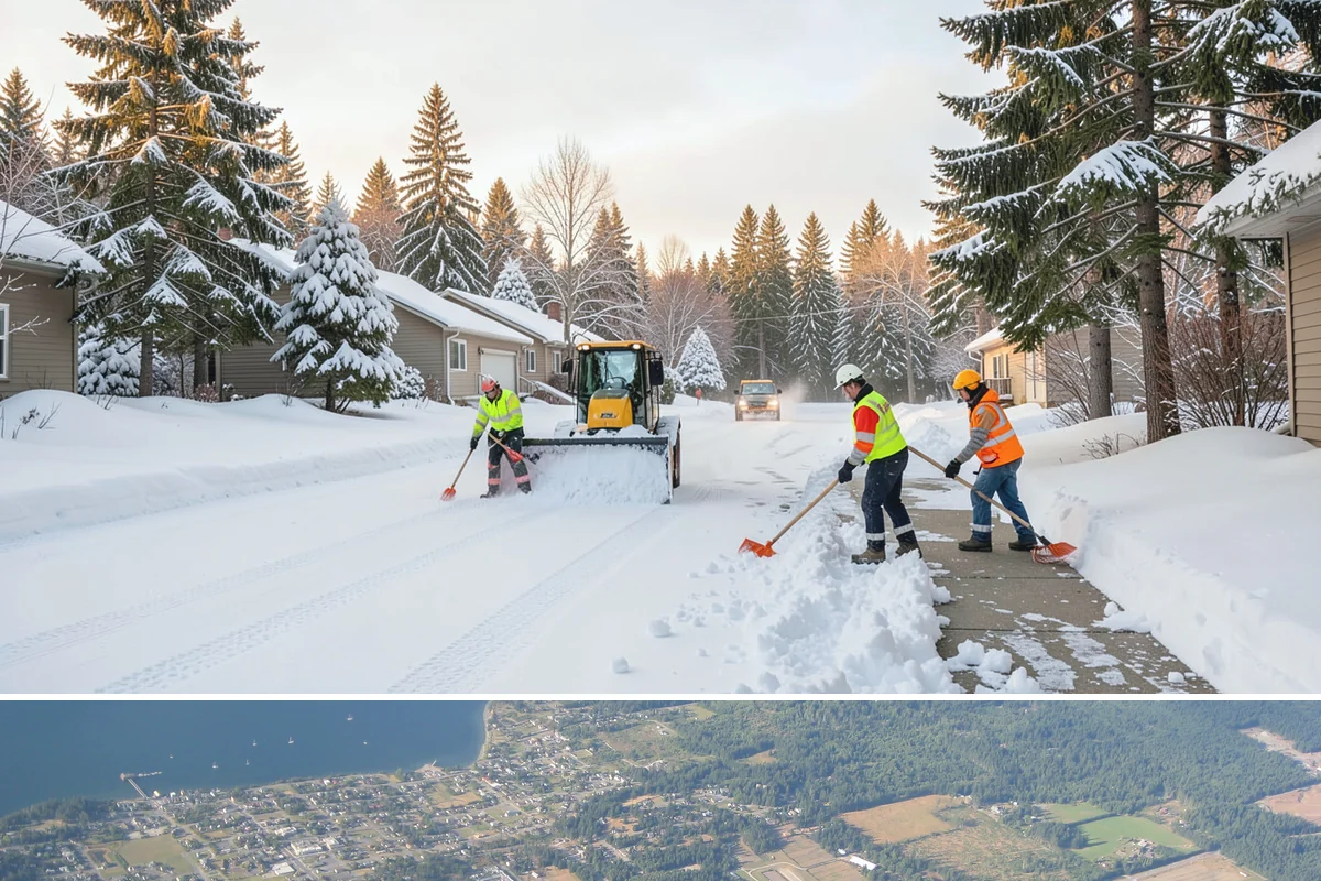 Winter Emergency Response in Coupeville, Island County, WA - Winter emergency response is on standby throughout the snow season, ready for the major storms that can strike Western Washington...