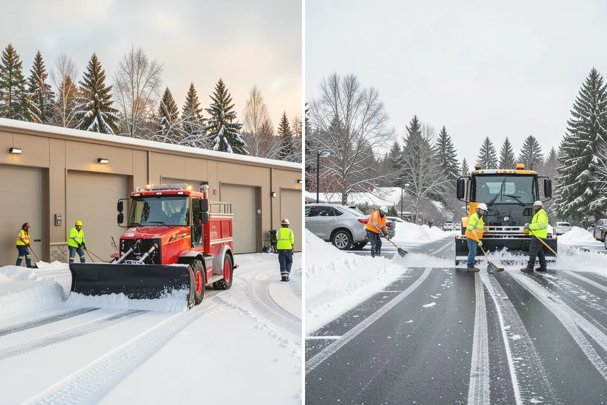 Winter Emergency Response in Covington, King County, WA - Take your emergency call and assess the full scope