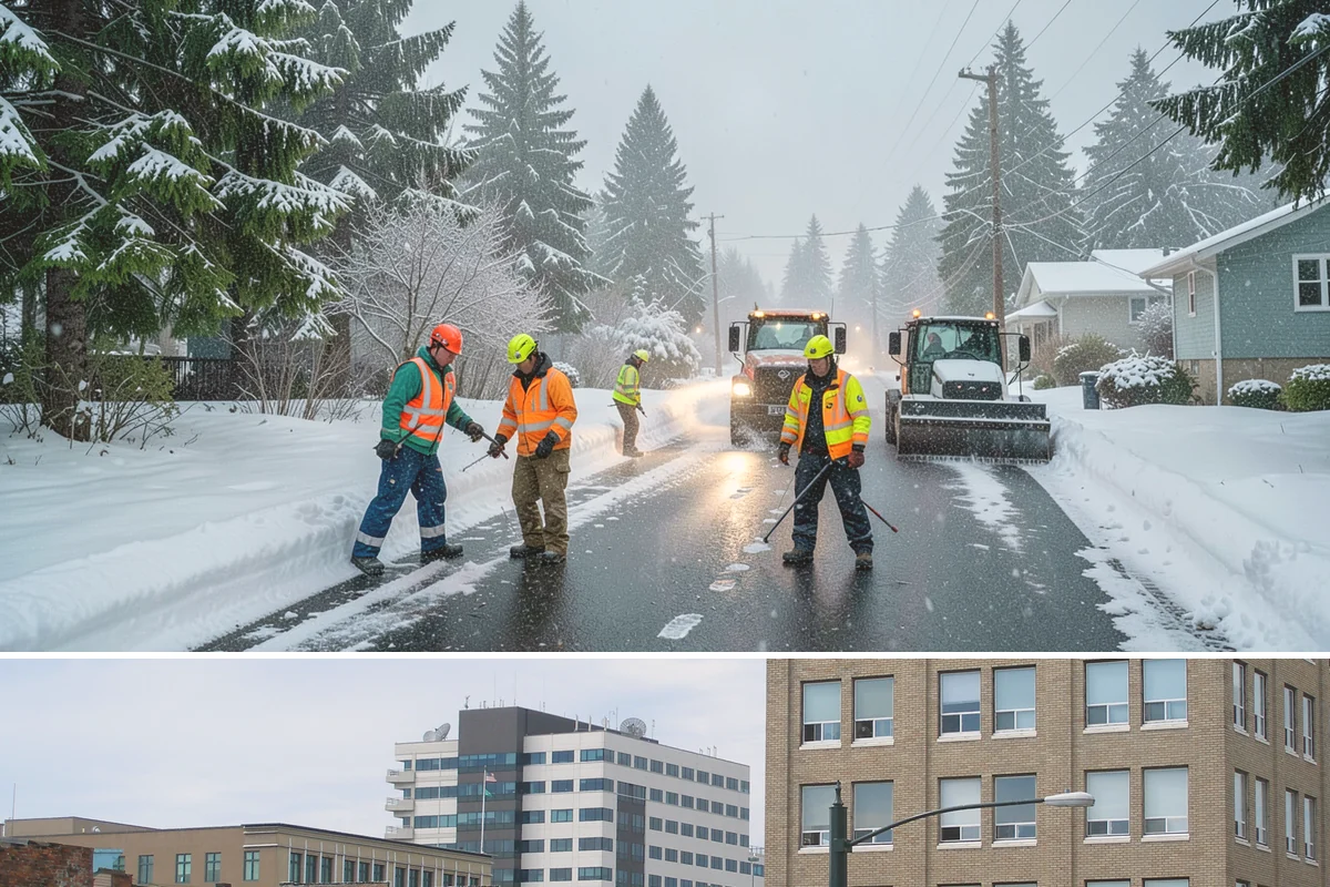 Winter Emergency Response in Everett, Snohomish County, WA - Winter emergency response is on standby throughout the snow season, ready for the major storms that can strike Western Washington...