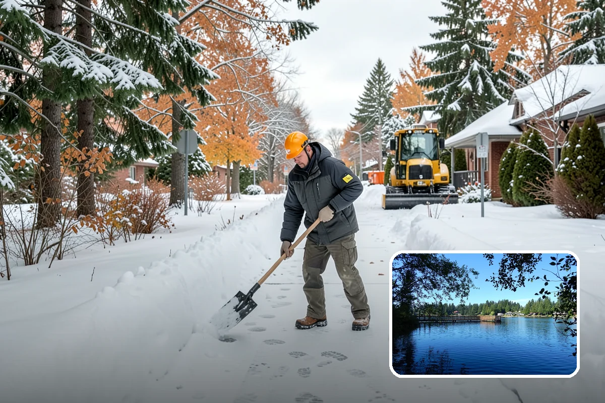Winter Emergency Response in Federal Way, King County, WA - Coordinated plowing, shoveling, and deicing in one response