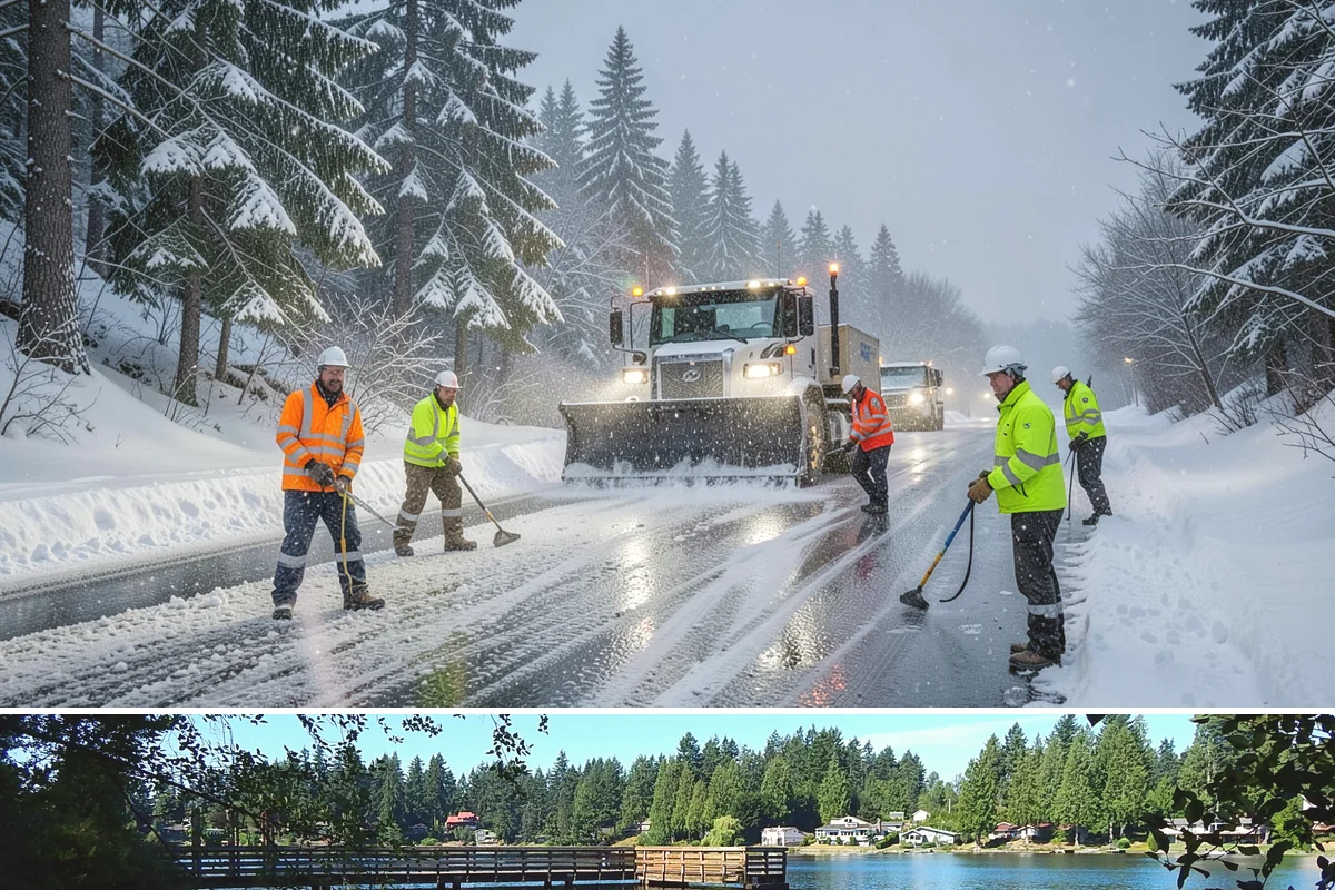 Winter Emergency Response in Federal Way, King County, WA - Winter emergency response is on standby throughout the snow season, ready for the major storms that can strike Western Washington...