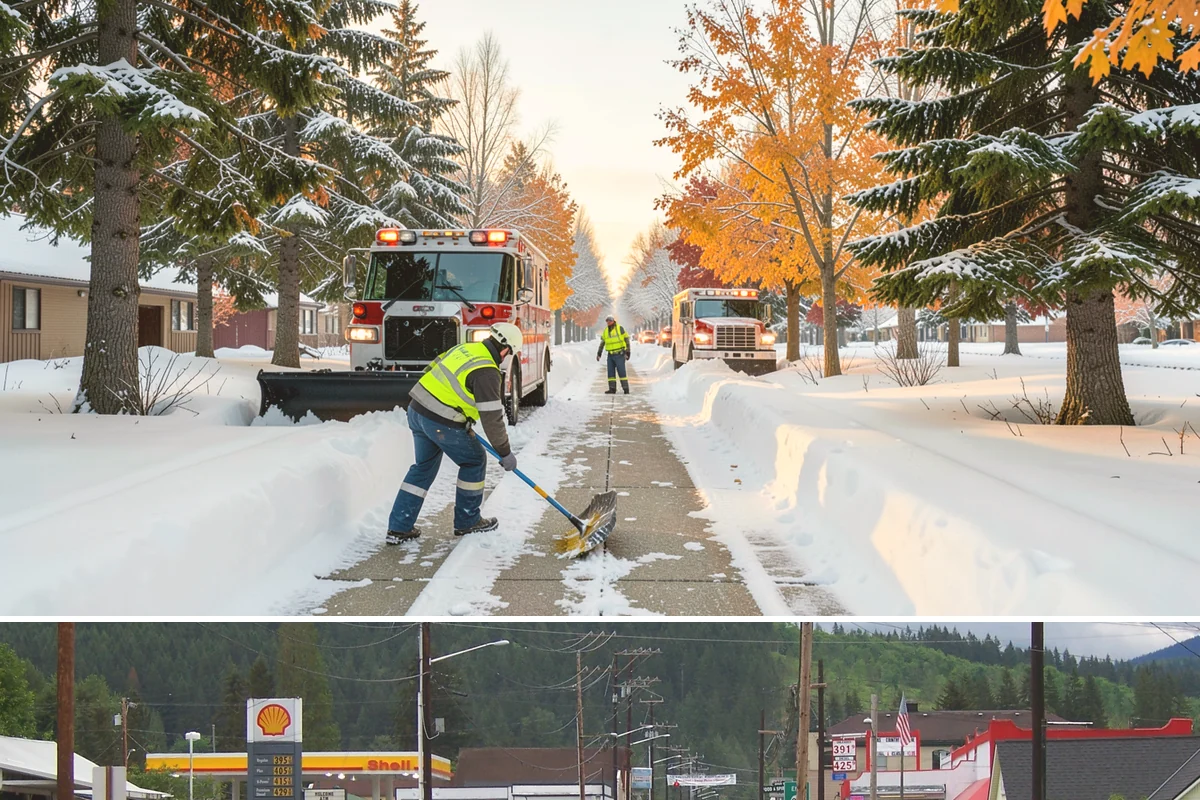 Winter Emergency Response in Granite Falls, Snohomish County, WA - Winter emergency response is on standby throughout the snow season, ready for the major storms that can strike Western Washington...