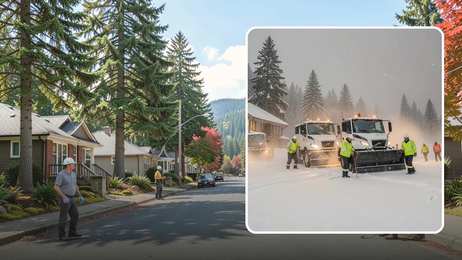 Winter Emergency Response in Hunts Point, King County, WA - We provide full-service emergency response across Western Washington, mobilizing crews and equipment fast when a major winter...