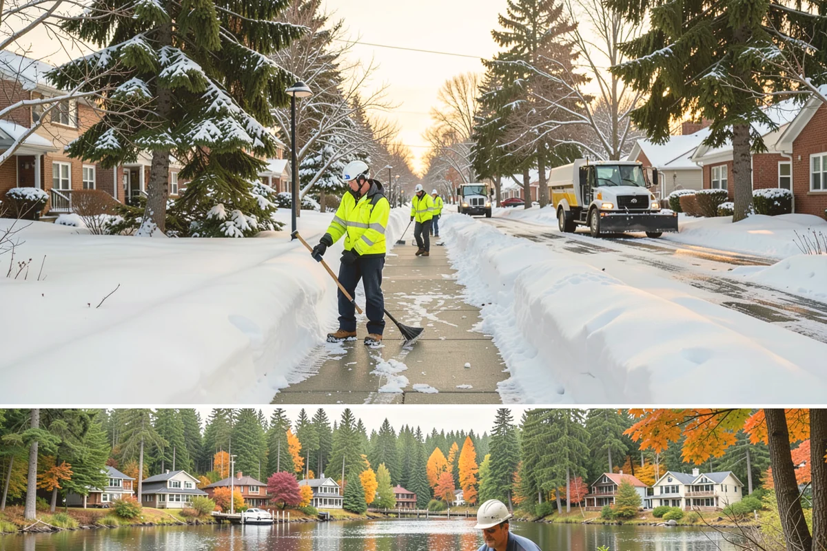 Winter Emergency Response in La Conner, Skagit County, WA - Winter emergency response is on standby throughout the snow season, ready for the major storms that can strike Western Washington...