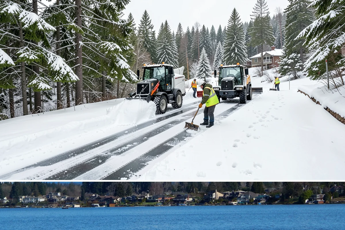 Winter Emergency Response in Lake Stevens, Snohomish County, WA - Winter emergency response is on standby throughout the snow season, ready for the major storms that can strike Western Washington...