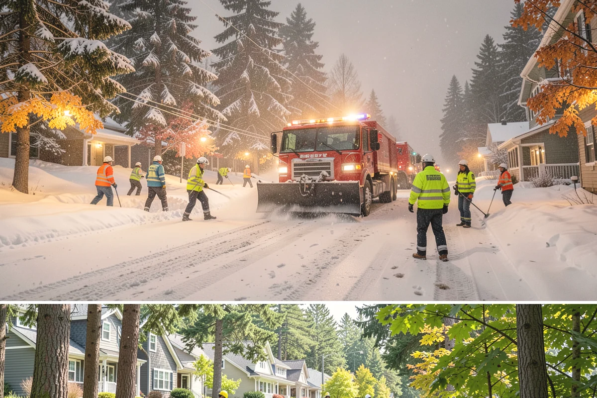 Winter Emergency Response in Normandy Park, King County, WA - Winter emergency response is on standby throughout the snow season, ready for the major storms that can strike Western Washington...