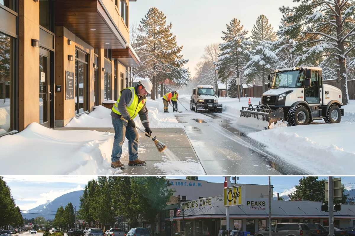 Winter Emergency Response in North Bend, King County, WA - Winter emergency response is on standby throughout the snow season, ready for the major storms that can strike Western Washington...