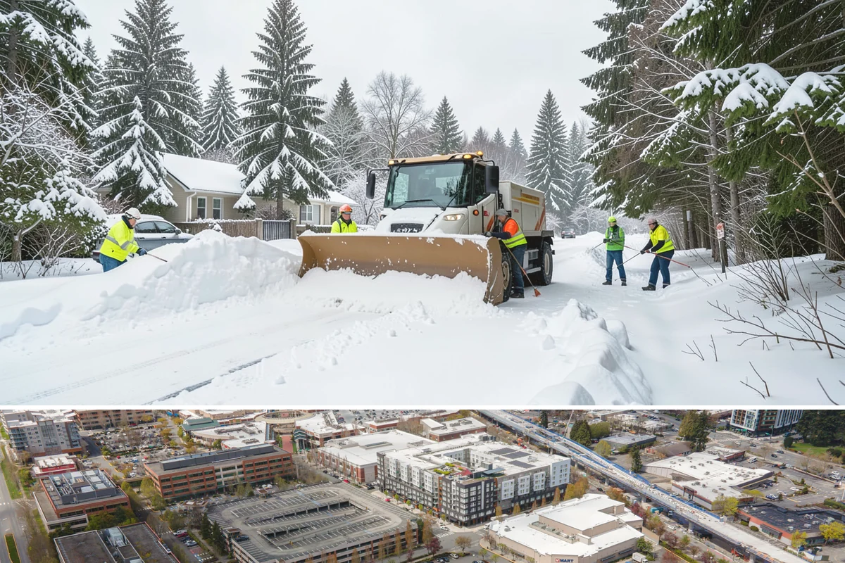 Winter Emergency Response in Redmond, King County, WA - Winter emergency response is on standby throughout the snow season, ready for the major storms that can strike Western Washington...