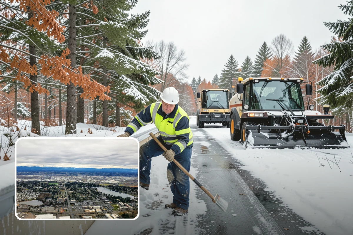 Winter Emergency Response in SeaTac, King County, WA - Coordinated plowing, shoveling, and deicing in one response