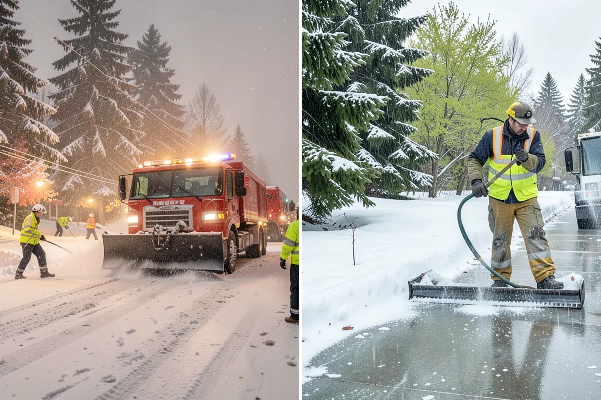 Winter Emergency Response in Sedro-Woolley, Skagit County, WA - Take your emergency call and assess the full scope