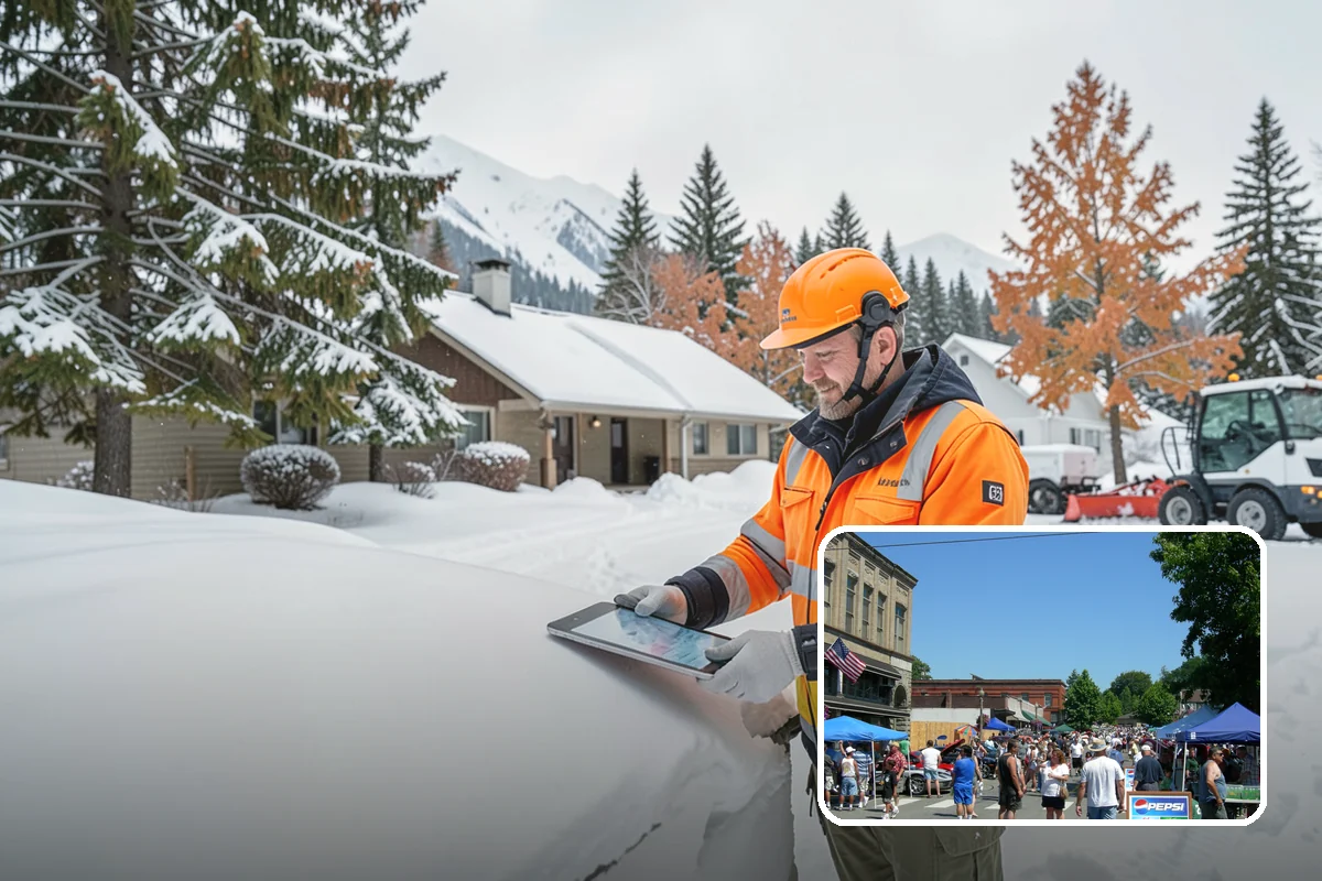 Winter Emergency Response in Snohomish, Snohomish County, WA - Coordinated plowing, shoveling, and deicing in one response