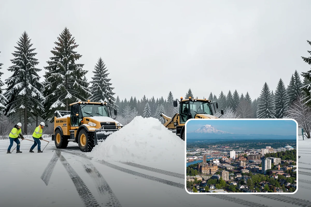 Winter Emergency Response in Tacoma, Pierce County, WA - Coordinated plowing, shoveling, and deicing in one response
