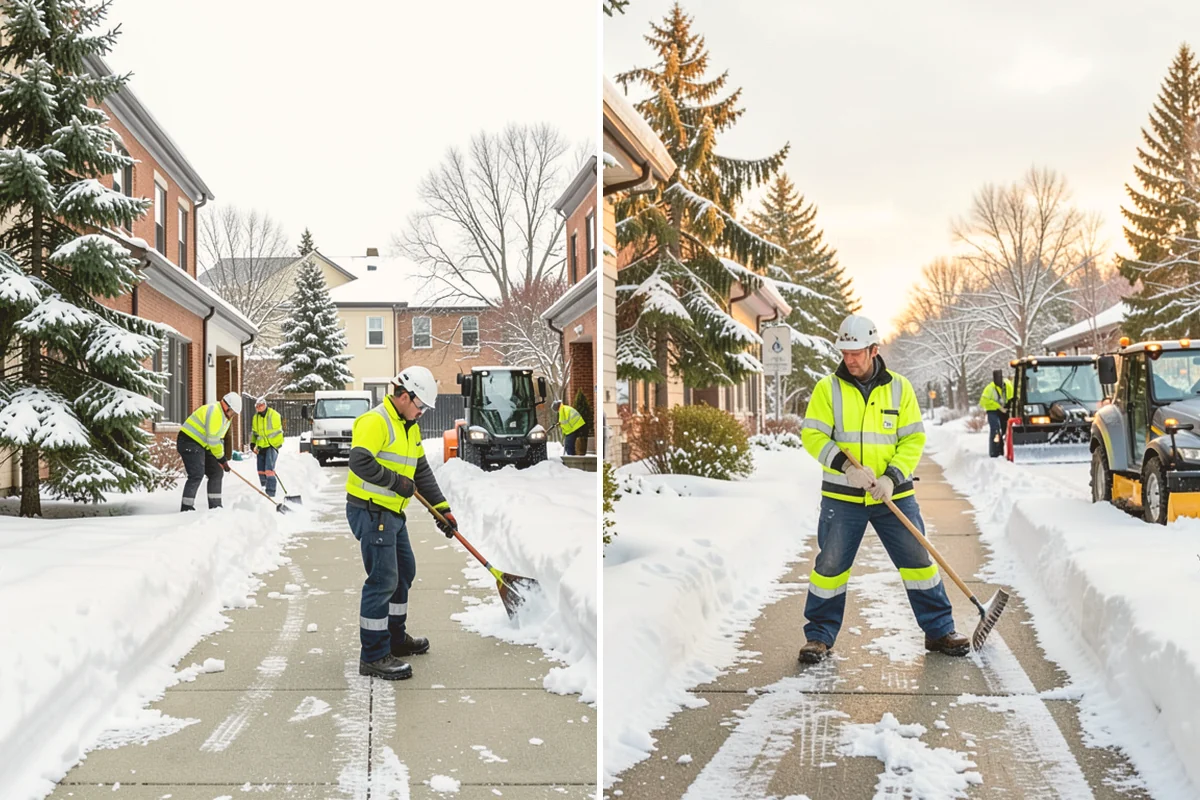 Winter Maintenance Plans in Algona, King County, WA - Survey the property and its hazard points