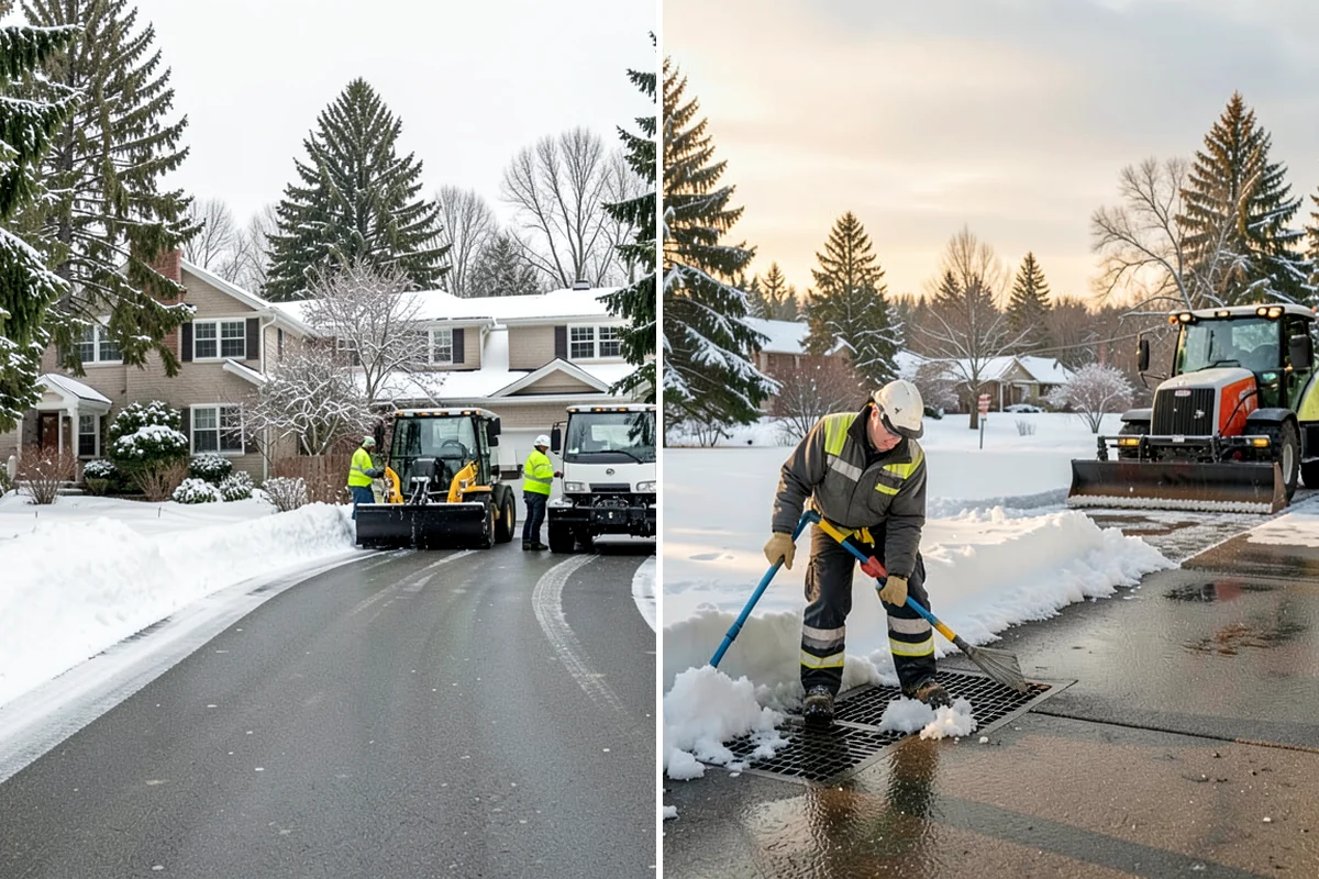 Winter Maintenance Plans in Arlington, Snohomish County, WA - Survey the property and its hazard points