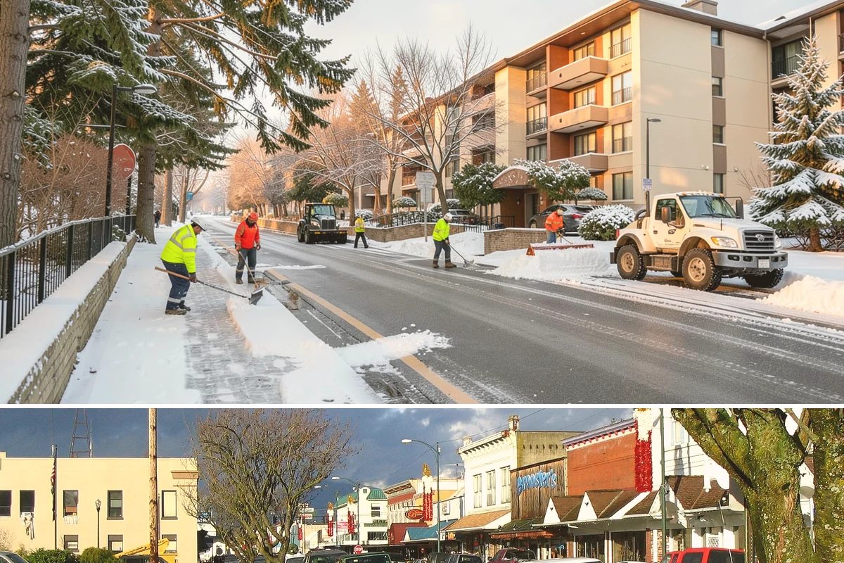 Winter Maintenance Plans in Arlington, Snohomish County, WA - Developed before winter begins and followed through the entire snow season.