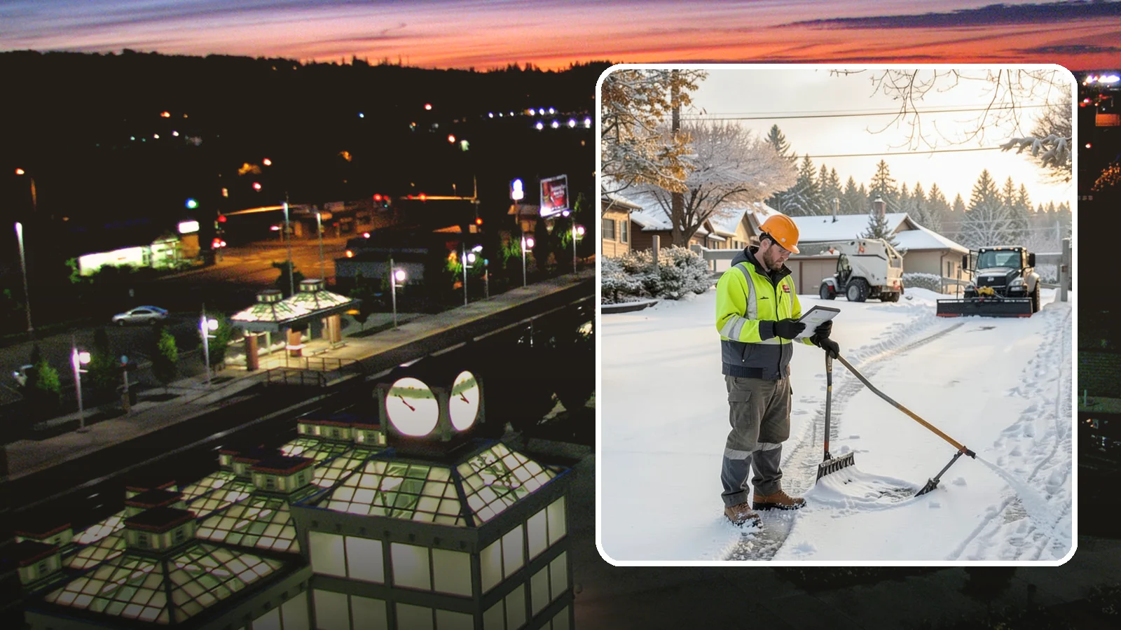 Winter Maintenance Plans in Auburn, King County, WA - We build tailored winter maintenance plans that map out exactly how your Western Washington property is handled all season.