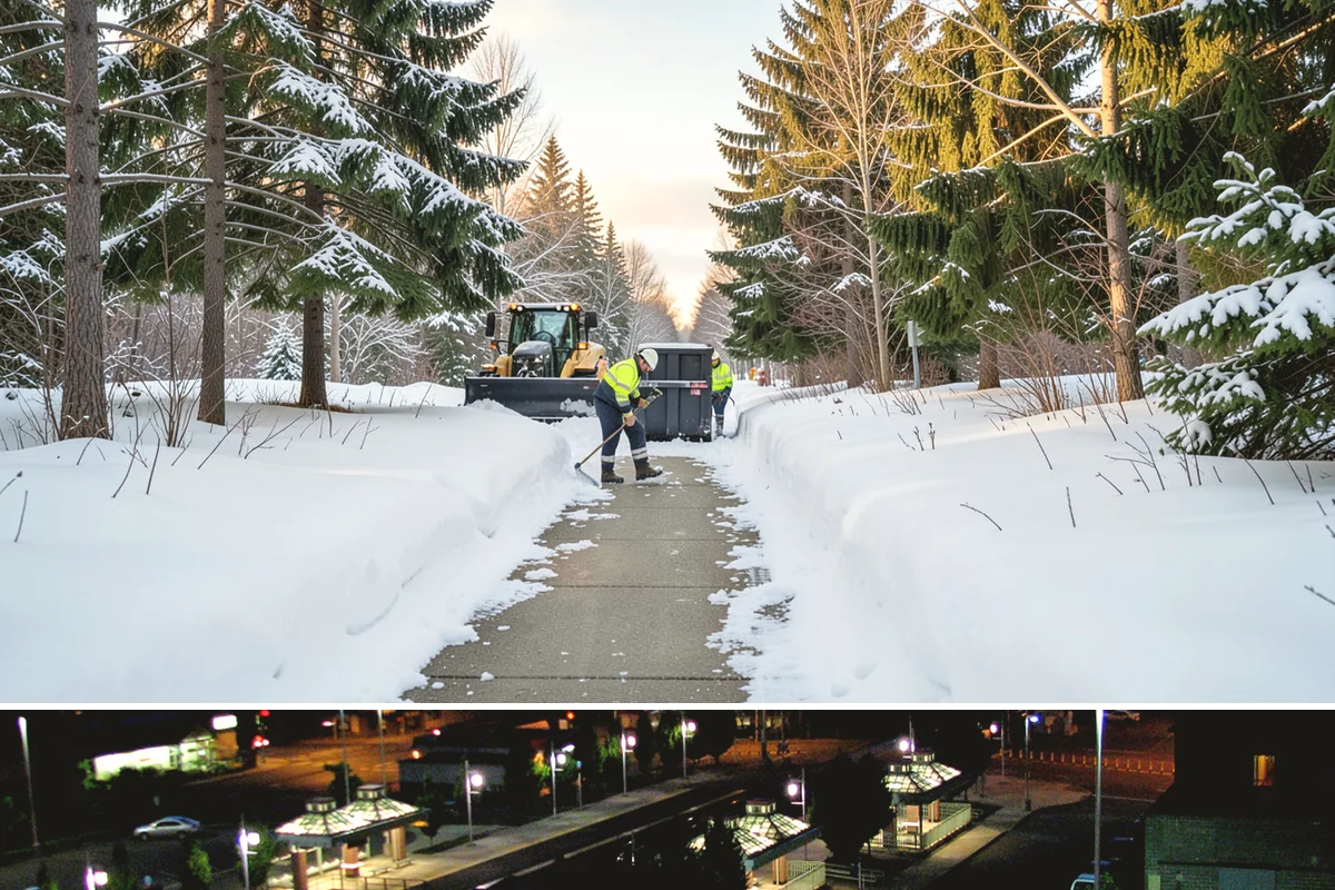 Winter Maintenance Plans in Auburn, King County, WA - Developed before winter begins and followed through the entire snow season.