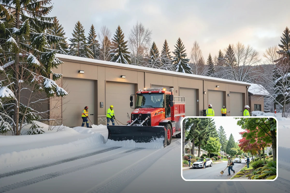 Winter Maintenance Plans in Beaux Arts Village, King County, WA - Documents priorities, triggers, and response times