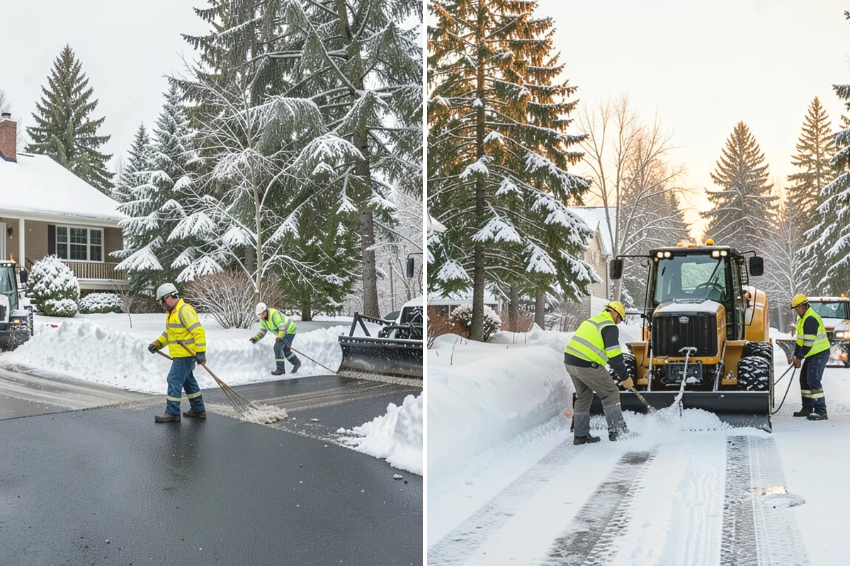 Winter Maintenance Plans in Black Diamond, King County, WA - Survey the property and its hazard points