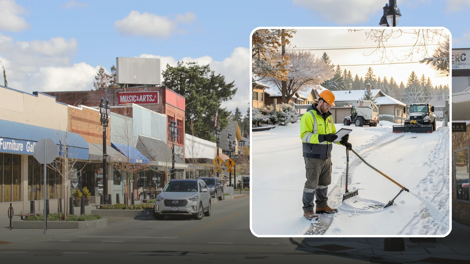 Winter Maintenance Plans in Bothell, King County, WA - We build tailored winter maintenance plans that map out exactly how your Western Washington property is handled all season.