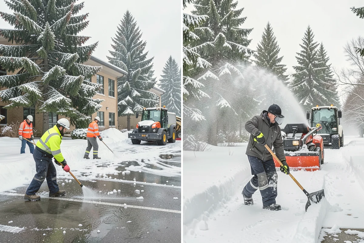 Winter Maintenance Plans in Bothell, King County, WA - Survey the property and its hazard points