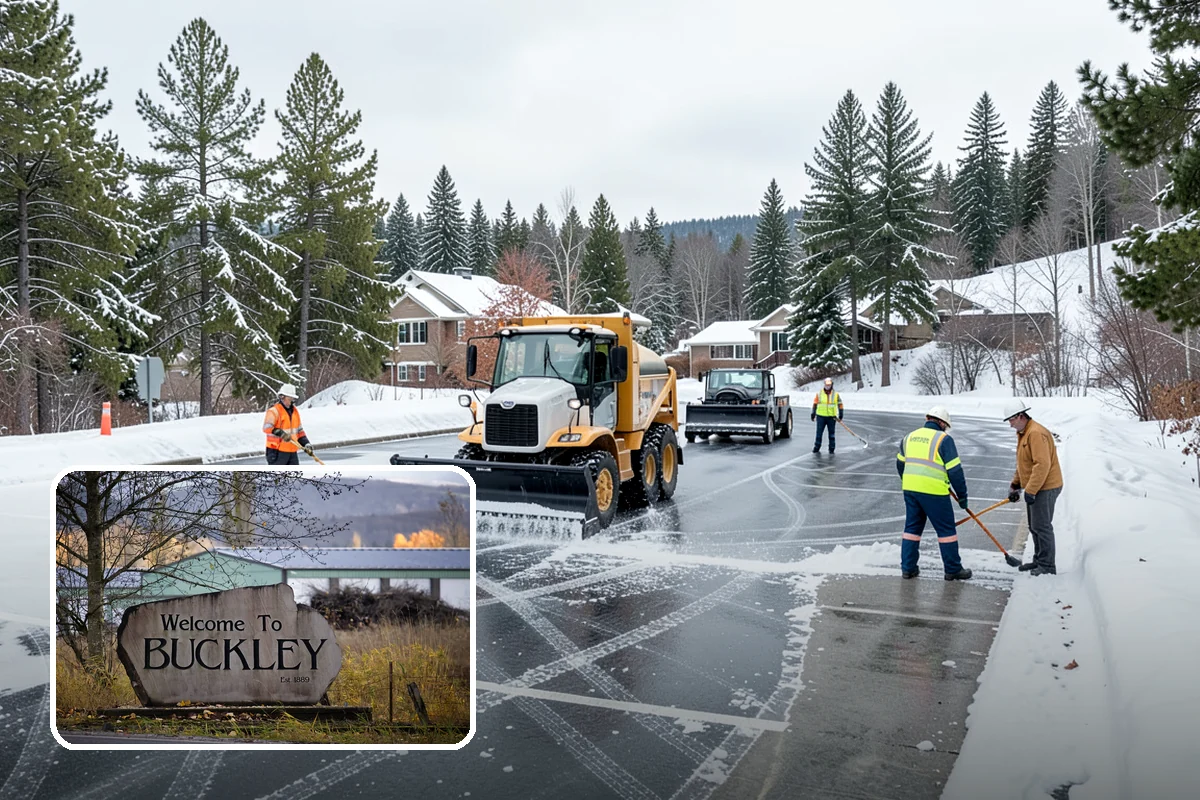 Winter Maintenance Plans in Buckley, Pierce County, WA - Documents priorities, triggers, and response times