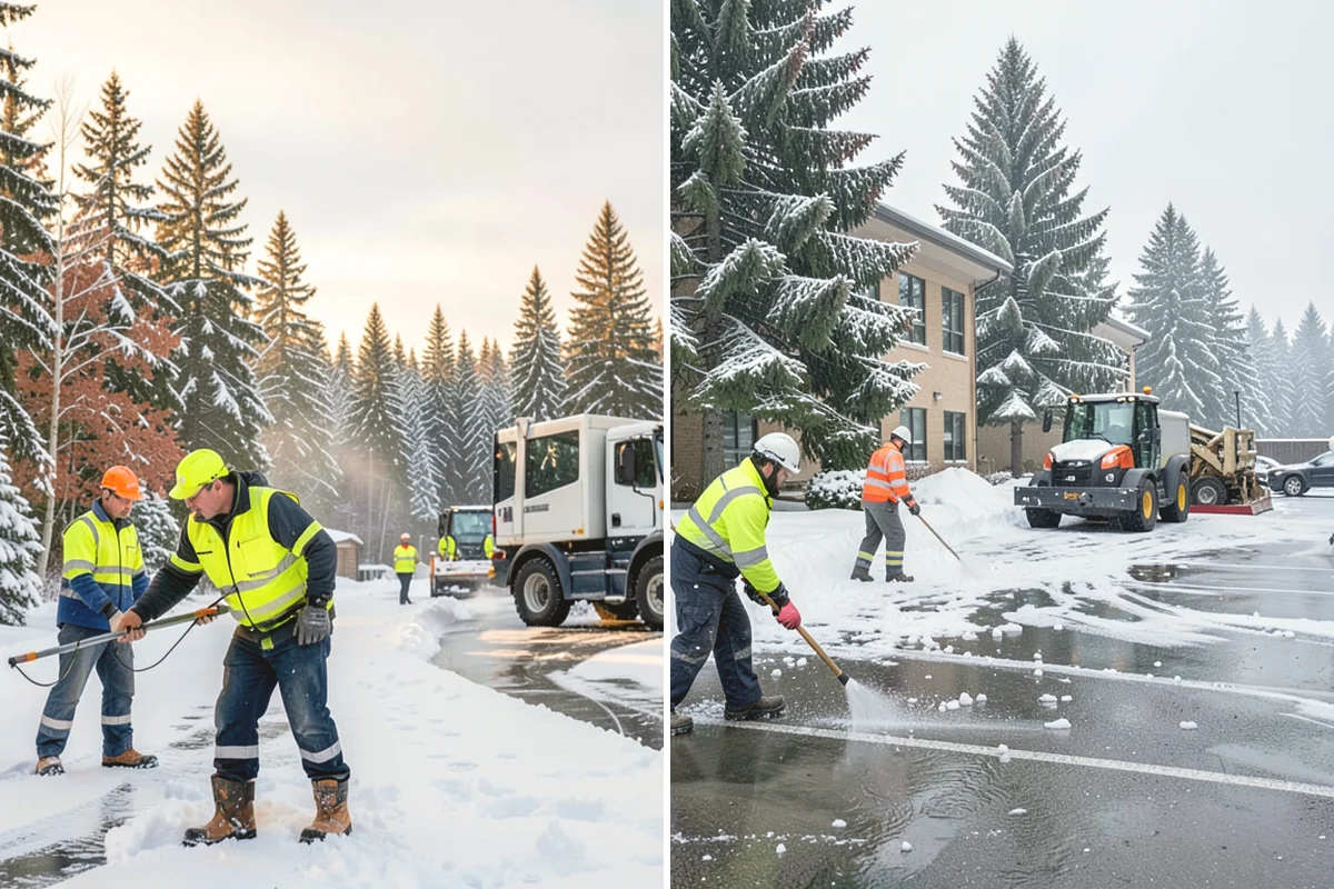 Winter Maintenance Plans in Burien, King County, WA - Survey the property and its hazard points