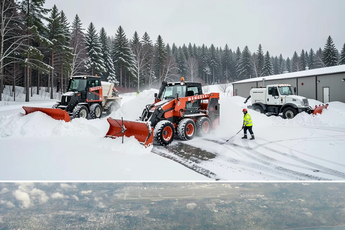 Winter Maintenance Plans in Burien, King County, WA - Developed before winter begins and followed through the entire snow season.