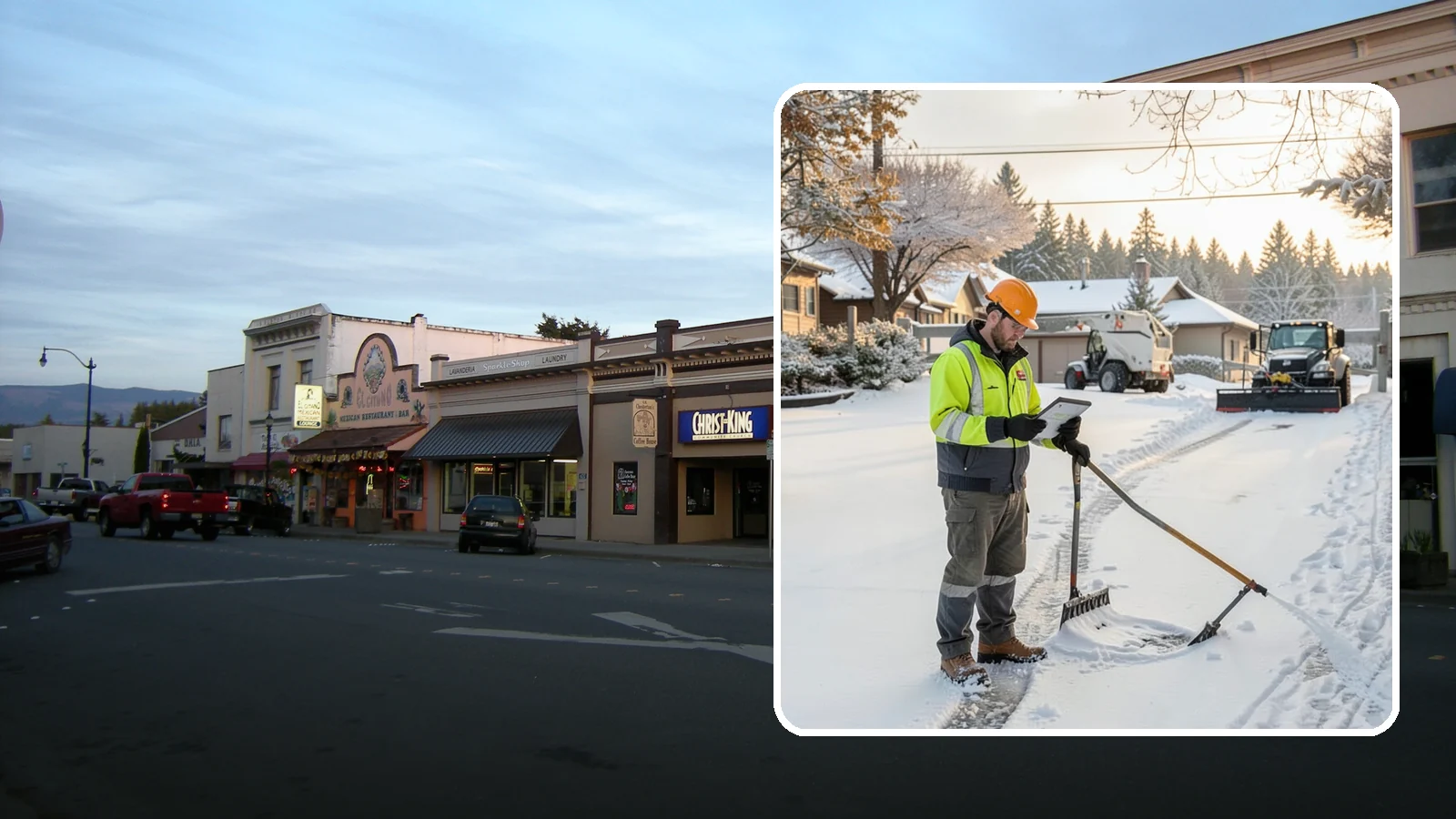 Winter Maintenance Plans in Burlington, Skagit County, WA - We build tailored winter maintenance plans that map out exactly how your Western Washington property is handled all season.