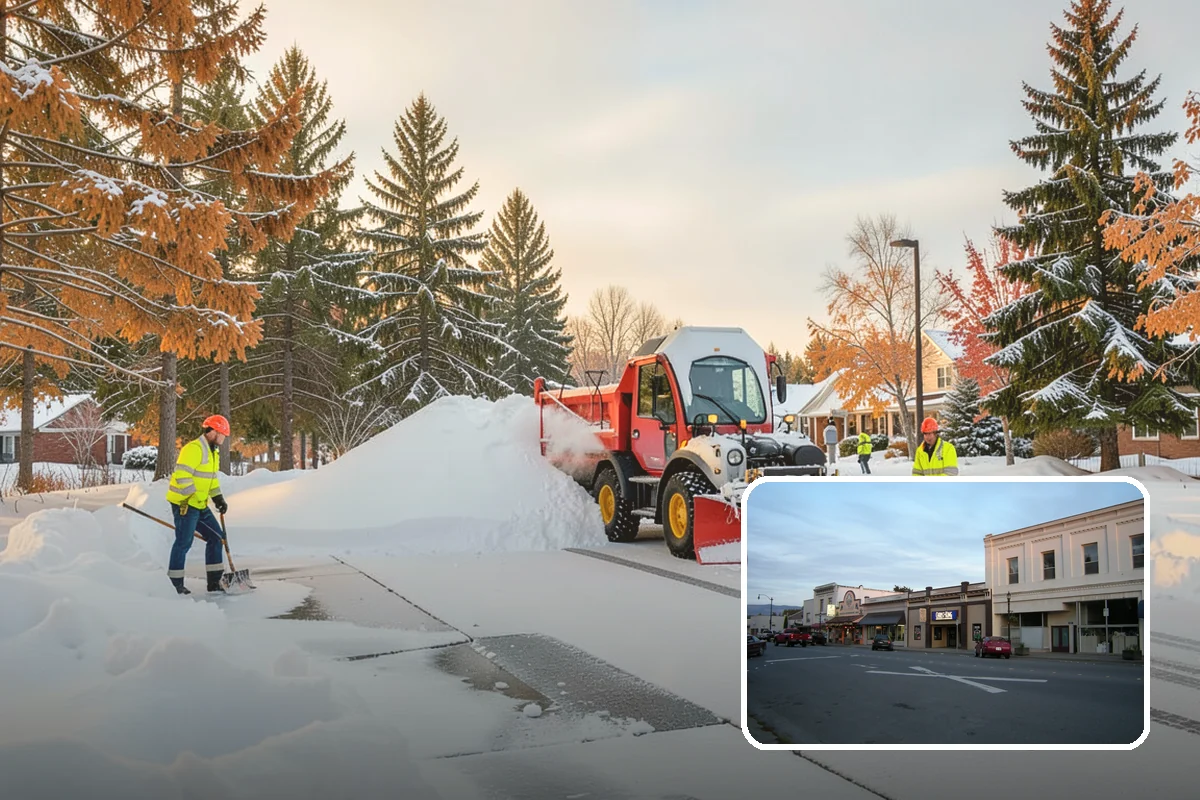 Winter Maintenance Plans in Burlington, Skagit County, WA - Documents priorities, triggers, and response times