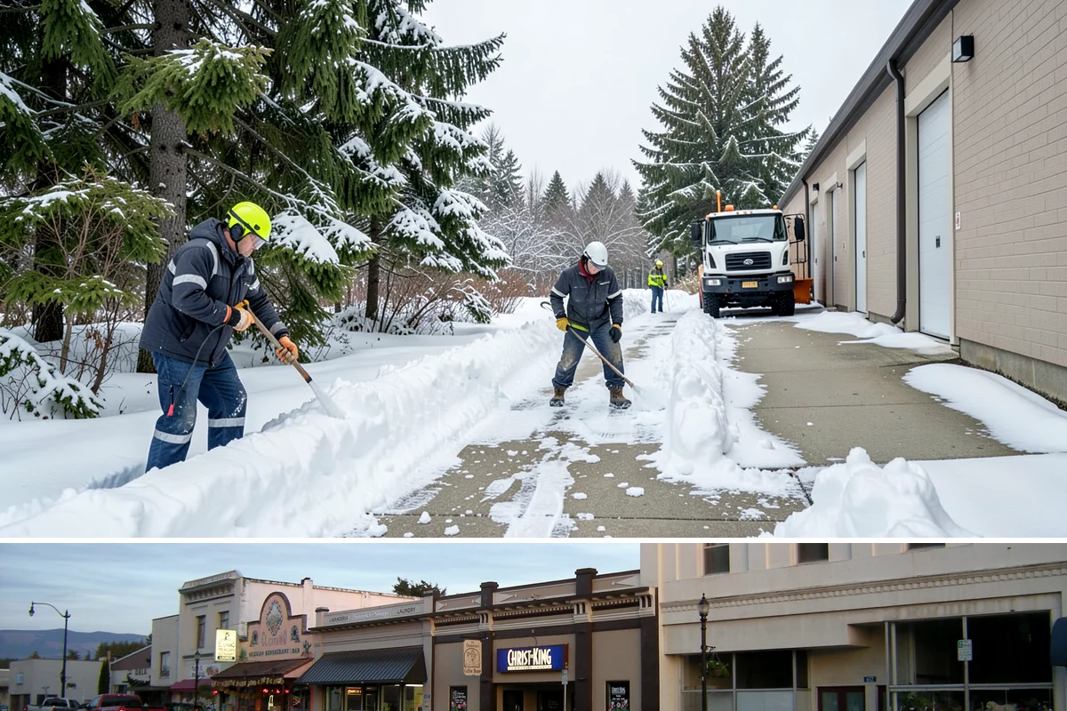 Winter Maintenance Plans in Burlington, Skagit County, WA - Developed before winter begins and followed through the entire snow season.